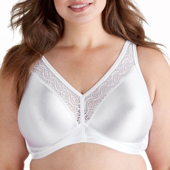 Swegmork BH Stars - myk - usynlig - Hvit polyamid E 110 Dame Swegmork BH Stars - myk - usynlig - Hvit polyamid E 110 Dame