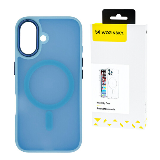 Wozinsky Fashion MagSafe deksel for Samsung Galaxy S25+ Blå Wozinsky Fashion MagSafe deksel for Samsung Galaxy S25+ Blå