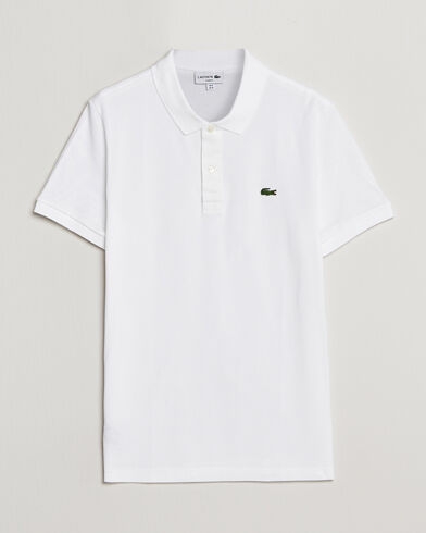 Lacoste Slim Fit Polo Piké White