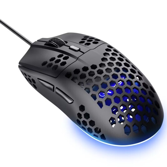 Trust GXT 928 Helox Lettvekts Gaming Mus 6400 DPI Svart Trust GXT 928 Helox Lettvekts Gaming Mus 6400 DPI Svart