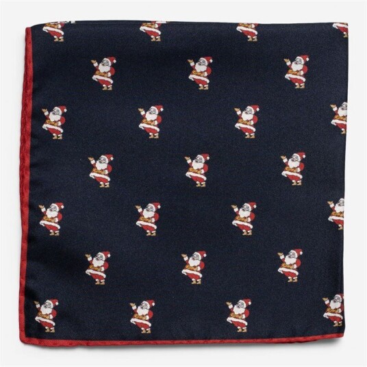 Petronius 1926 Hankys Silk - Navy Santa Claus Petronius 1926 Hankys Silk - Navy Santa Claus