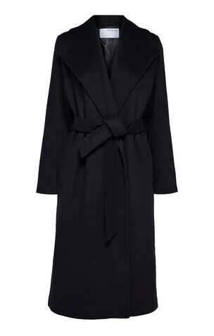 Selected Femme Rosa Wool Coat Black 40 Selected Femme Rosa Wool Coat Black 40