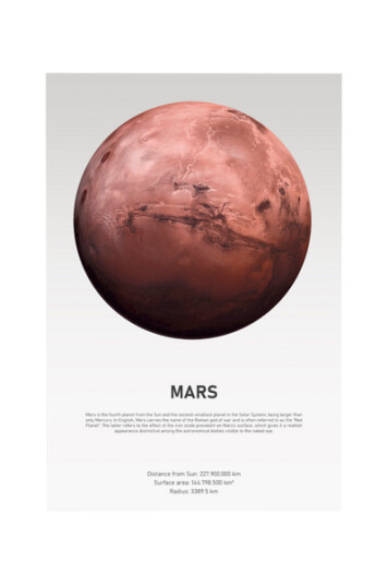 Malerifabrikken Poster Mars Light 1642192-01-136