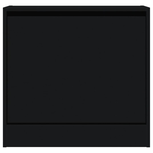 Skoskap svart 60x21x57 cm konstruert tre 8721012381193