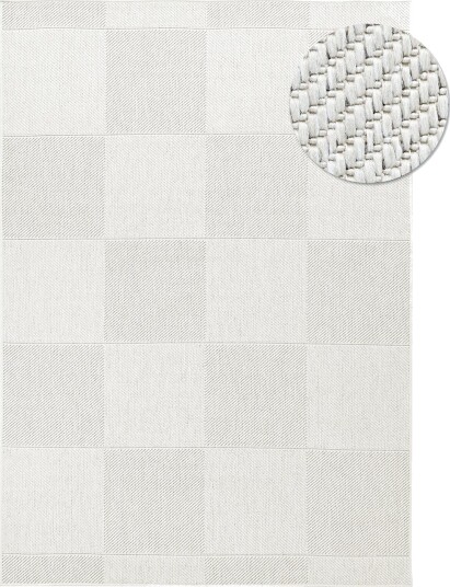 Innendørs/Utendørs tepper utomhusmatta Ava hvit Størrelse: 200 x 290 cm Innendørs/Utendørs tepper utomhusmatta Ava hvit Størrelse: 200 x 290 cm