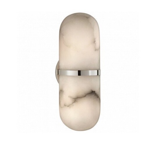 Melange Pill Form Sconce Polished Nickel Melange Pill Form Sconce Polished Nickel