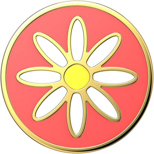 Popsockets Popgrip Enamel Quaint Daisy Coral
