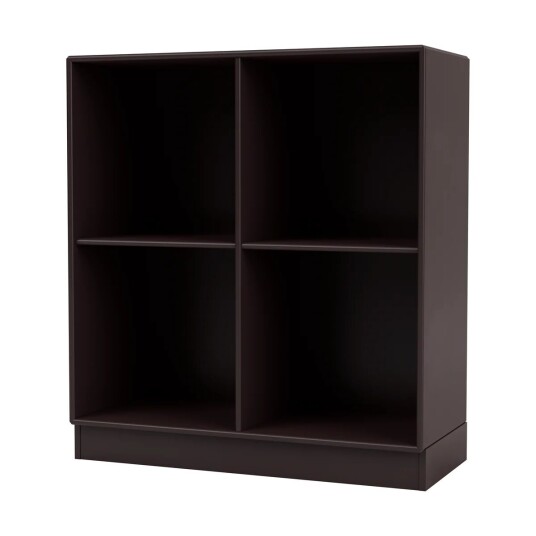 Montana SHOW hylle 69,6 x 69,6 cm, sokkel 7 cm 160 Balsamic
