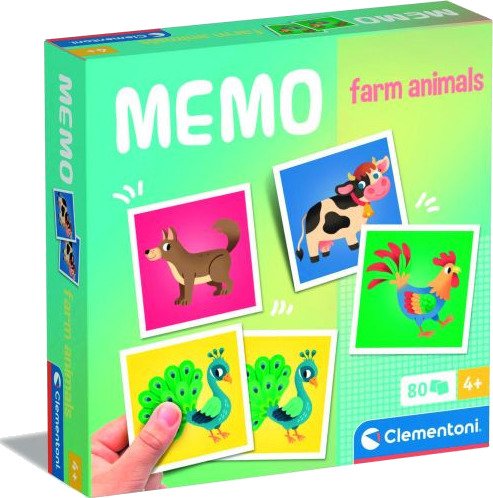 Clementoni Bondegårdsdyr Spill – 48 Brikker 5x5 cm 3+ År Clementoni Bondegårdsdyr Spill – 48 Brikker 5x5 cm 3+ År