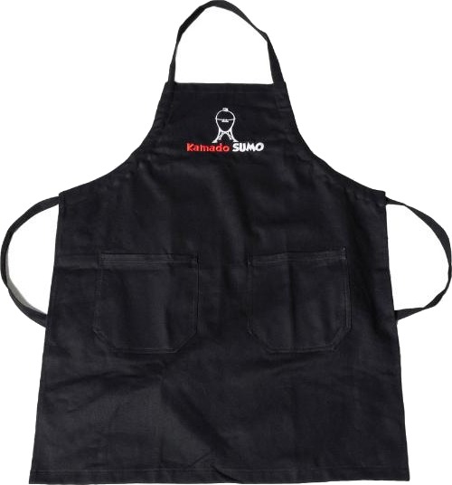 Kamado SUMO - Forkle m/logo 100x68 cm stoff Kamado SUMO - Forkle m/logo 100x68 cm stoff