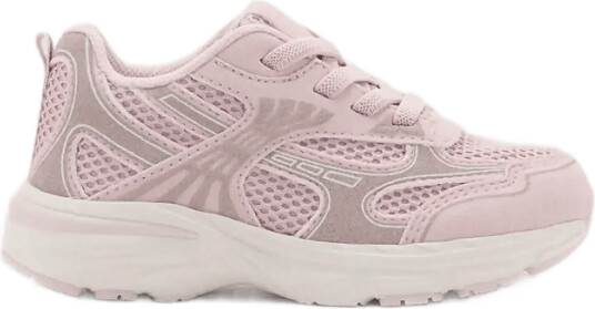 Mango Mixed Trainers With Elastic Lace Pink 25