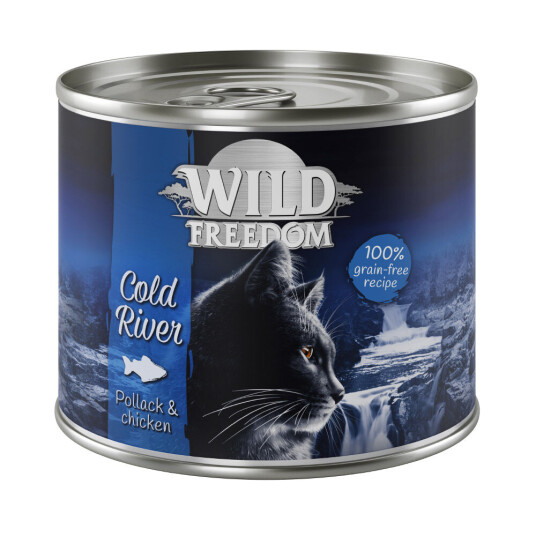 Wild Freedom Adult 6 X 200 G Cold River Laks & Kylling