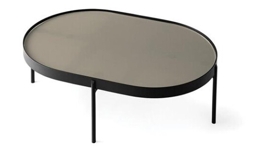 Audo NoNo Bord Liten Sort/ Beige Glass Audo NoNo Bord Liten Sort/ Beige Glass