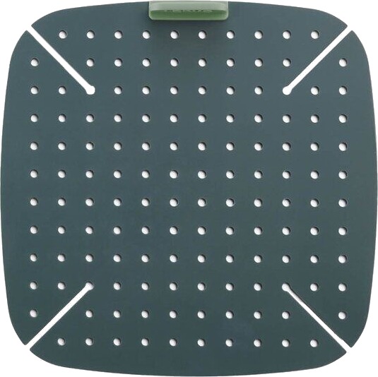 Lékué Silikonmatte til airfryer 22,5x22,5 cm grå Lékué Silikonmatte til airfryer 22,5x22,5 cm grå