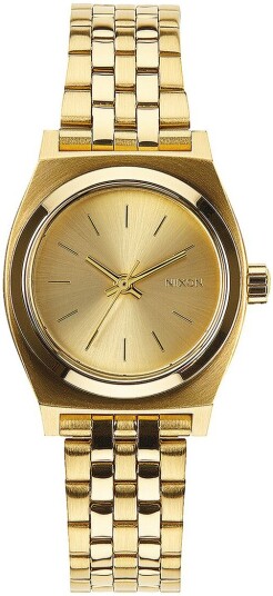 Nixon Dameklokke A399502 00 The Time Teller Gull/Gulltonet stål