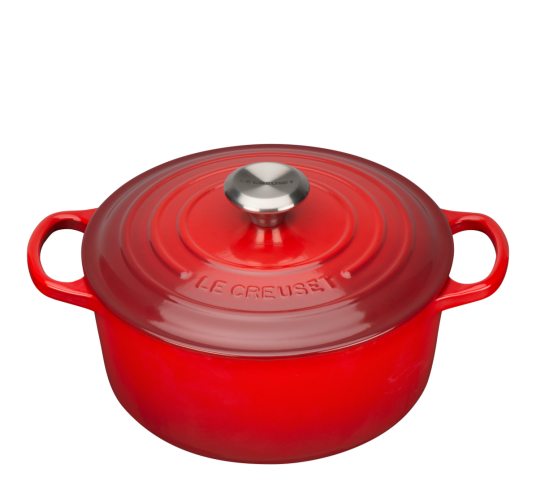 Le Creuset  Rund støpejernsgryte 5,3L/26 cm cerise