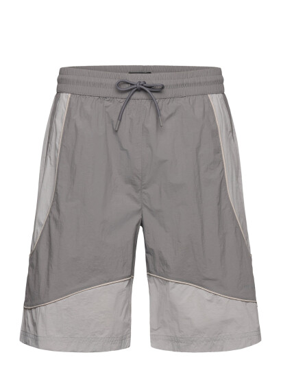 HAN Kjøbenhavn Panelled Track Shorts - Grey - 48