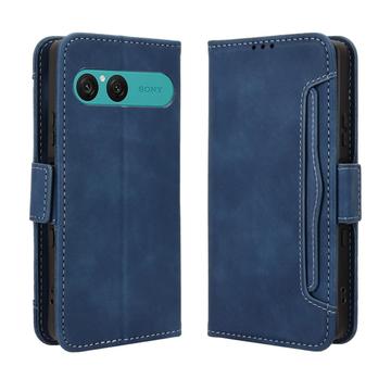 Sony Xperia 10 VII Kortholder Lommebokveske   blå
