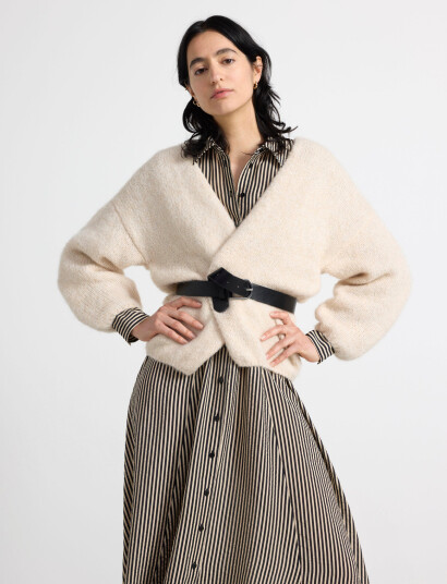Lindex Cardigan Vanessa - Cream - XL/XXL