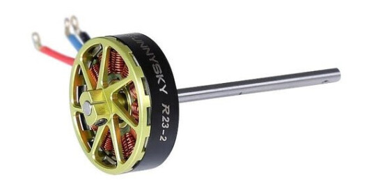 OMP OSHM1207Y Brushless Main Motor Yellow