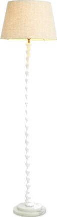 Massimo Floor Lamp Piano White