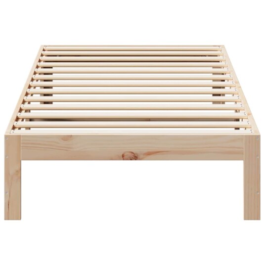 Sengeramme uten madrass 80x200 cm heltre furu 8721158636881