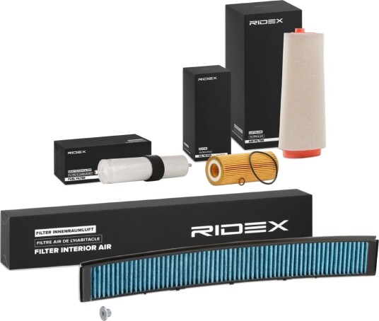 Filtersett RIDEX 4055F13347 Filtersett RIDEX 4055F13347