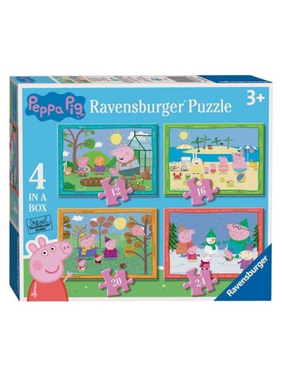 Ravensburger Peppa Pig Four Seasons 4 in a Box Gulv