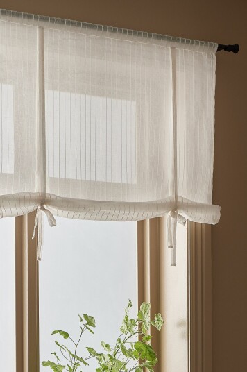 Ellos Home Roll up gardin Cornelia Beige Ellos Home Roll up gardin Cornelia Beige