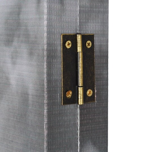  Sammenleggbar romdeler 228x170 cm London buss svart og hvit 245876