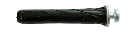 Fischer Powerknot Gipsdyvler 5x65mm Svart, 25 stk