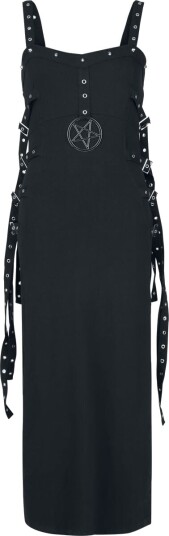 Heartless Goth Lang kjole Midnight Lament Maxi Dress XS til 4XL Damer svart Heartless Goth Lang kjole Midnight Lament Maxi Dress XS til 4XL Damer svart