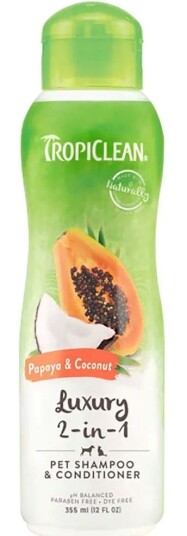 Tropiclean Luxury Papaya&Coconut Schampo Tropiclean Luxury Papaya&Coconut Schampo