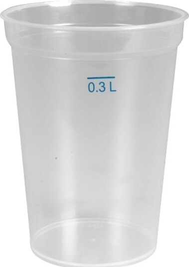 Drikkeglas Abena Gastro 11,2Cm Ø8,5Cm 30 Cl 40 Cl Klar Pp 8 Stk.