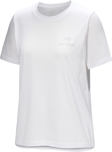 Arc"teryx Women"s Kragg Sl Cotton Emblem Crew Shortsleeve White Light XS