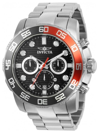 Invicta Herreklokke 22230 Pro Diver Grå/Stål Ø50 mm Invicta Herreklokke 22230 Pro Diver Grå/Stål Ø50 mm