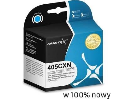 Asarto Ink Asarto For Epson 405Cxn | C13t05h24010 | 1100 Pages | Cyan Asarto Ink Asarto For Epson 405Cxn | C13t05h24010 | 1100 Pages | Cyan