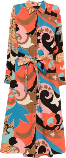 Etro Dame Kjoler Flerfarget M, Etro Dame Kjoler Flerfarget M,