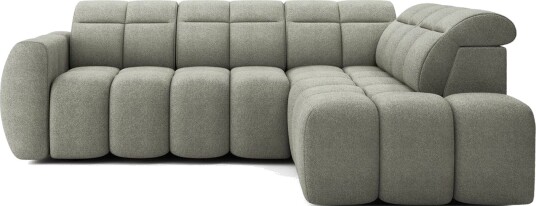 Hjørnesofa Eltap Flconn 258x208x107 cm Xillar 100 Grønn Høyre