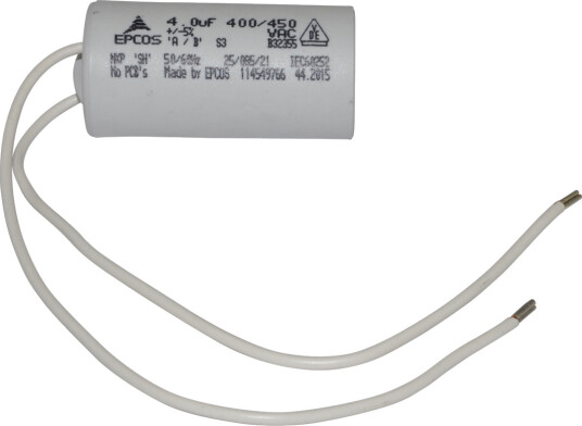 FLEXIT KONDENSATOR 4 UF P2 LEDNING 200MM