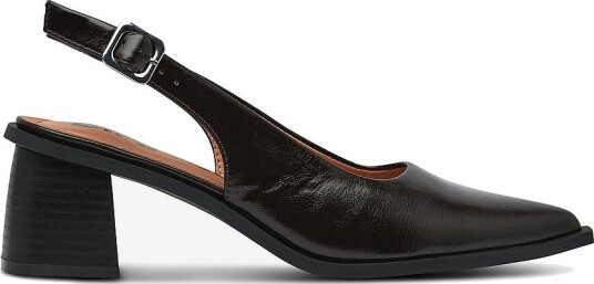 Bianco Slingbackser biaLeonora Slingback Pump Faux Leather Brun Bianco Slingbackser biaLeonora Slingback Pump Faux Leather Brun