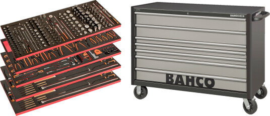 Bahco Verktoyvogn Xxl 53"" Med Verktoy For Allroundarbeid 488 Deler Bahco Verktoyvogn Xxl 53"" Med Verktoy For Allroundarbeid 488 Deler