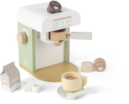Dantoy Kaffemaskin Wood XL In Gift Box
