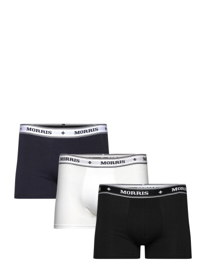 Morris Morris Boxer Brief 3-Pack Old Blue - Navy - M