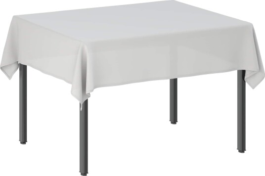 vidaXL Bordduk Rektangulær Hvit 140 x 160 cm vidaXL Bordduk Rektangulær Hvit 140 x 160 cm