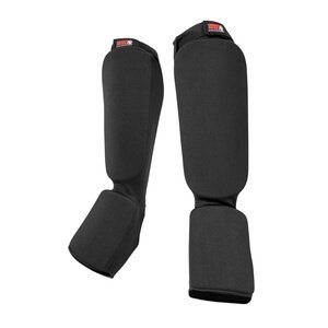 Jefferson Shin Guards, black, medium Jefferson Shin Guards, black, medium