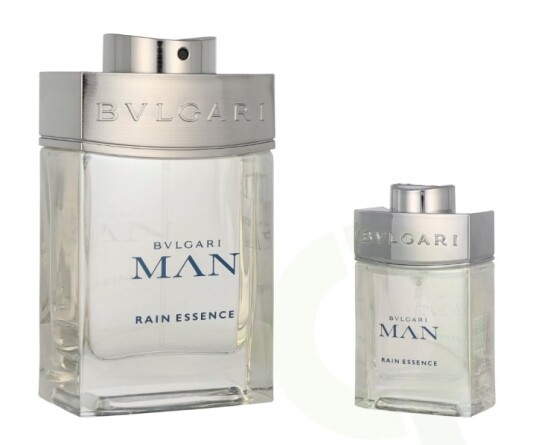 Bvlgari Man Rain Essence Gavesett - 100 ml + 15 ml Parfyme for Menn