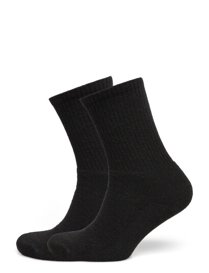 Alpacasocks&Co Merino Casual 2-Pack - Black - 36-39