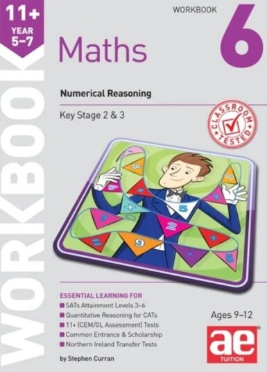 11+ Maths Year 5-7 Workbook 6 Av Stephen C. Curran