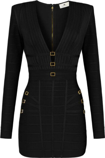 Elisabetta Franchi Dame Kjoler Svart XS,